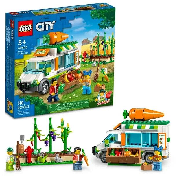 Lego City Farmer`s Market Van - Set 60345