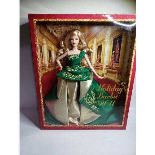 Holiday Barbie Doll Old Stock Barbie Collector Blonde 2011