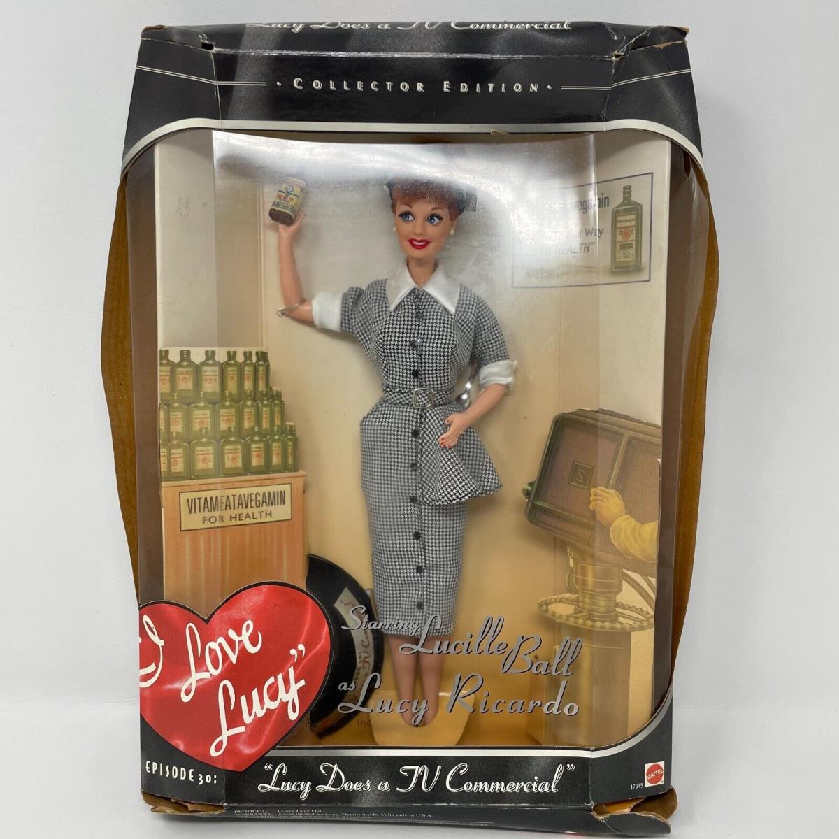 I Love Lucy Does a Commercial 1997 Barbie Doll Vitameatavegamin 17645 Episode 30