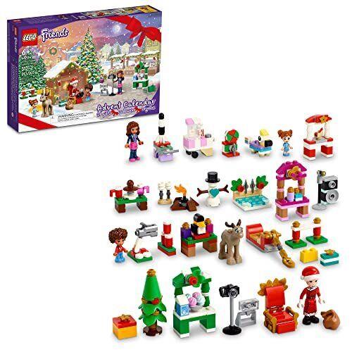 Lego 41706 Friends 2022 Advent Calendar 24 Gifts Santa s Sleigh 312 Pcs Ages 6+