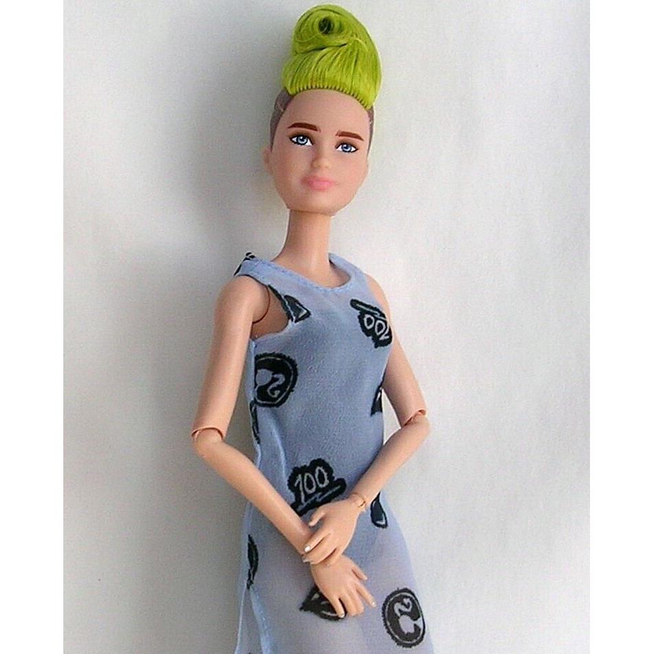 Barbie Fashionistas 124 Hybrid Doll Articulated Body Marnie Senofonte Clothing