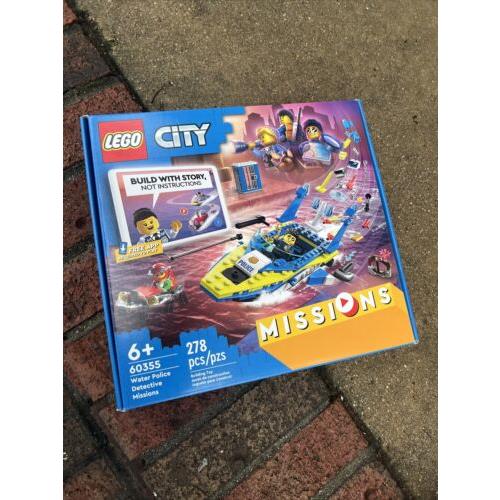 Lego City Missions 60355 Water Police Detective Missions