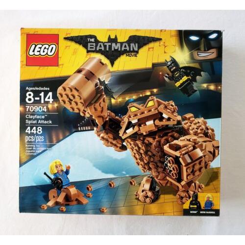 70904 Lego The Batman Movie Clayface Spalt Attack 448 Pcs