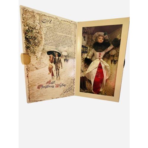 1995 Holiday Memories Barbie Doll Hallmark Special Edition Signed Janet Lawson
