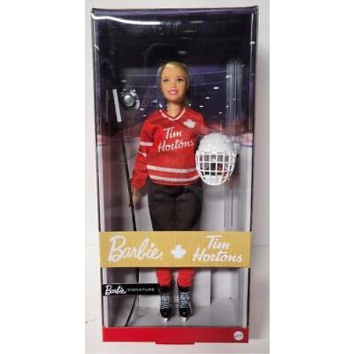 Barbie Signature Series Blonde Caucasian Tim Hortons Hockey Canada Exclusive Mib