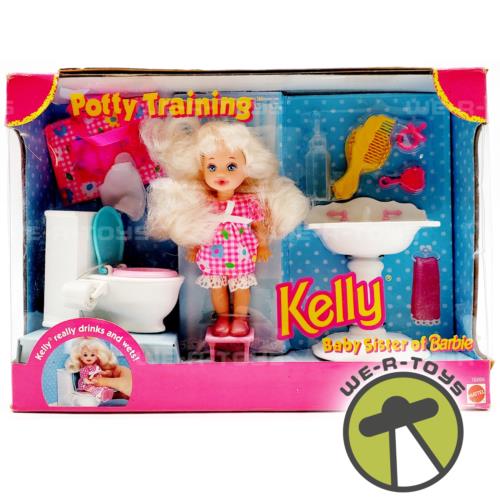 Barbie Potty Training Kelly Doll 1996 Mattel 16066