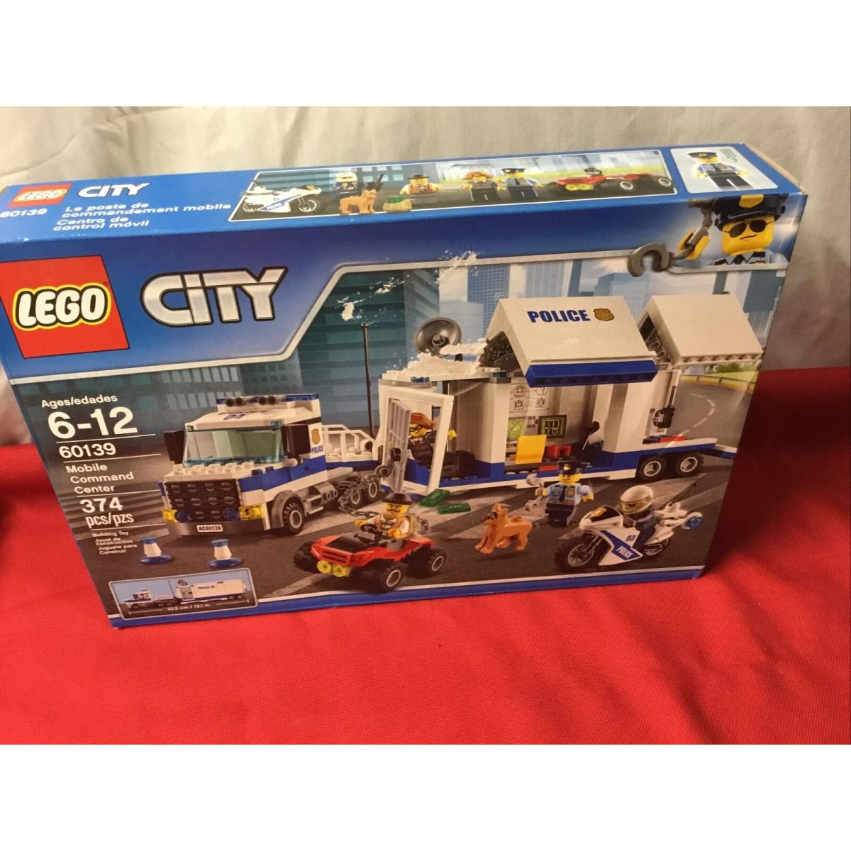 Lego City Mobile Command Center 60139 Building Kit Retired Set