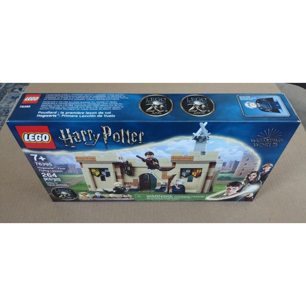 Lego Harry Potter 76395 Hogwarts: First Flying Lesson Retired Set Box