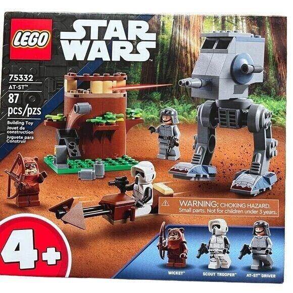 Lego Star Wars 75332 At-st Walker Wicket Scout Trooper Set Gift