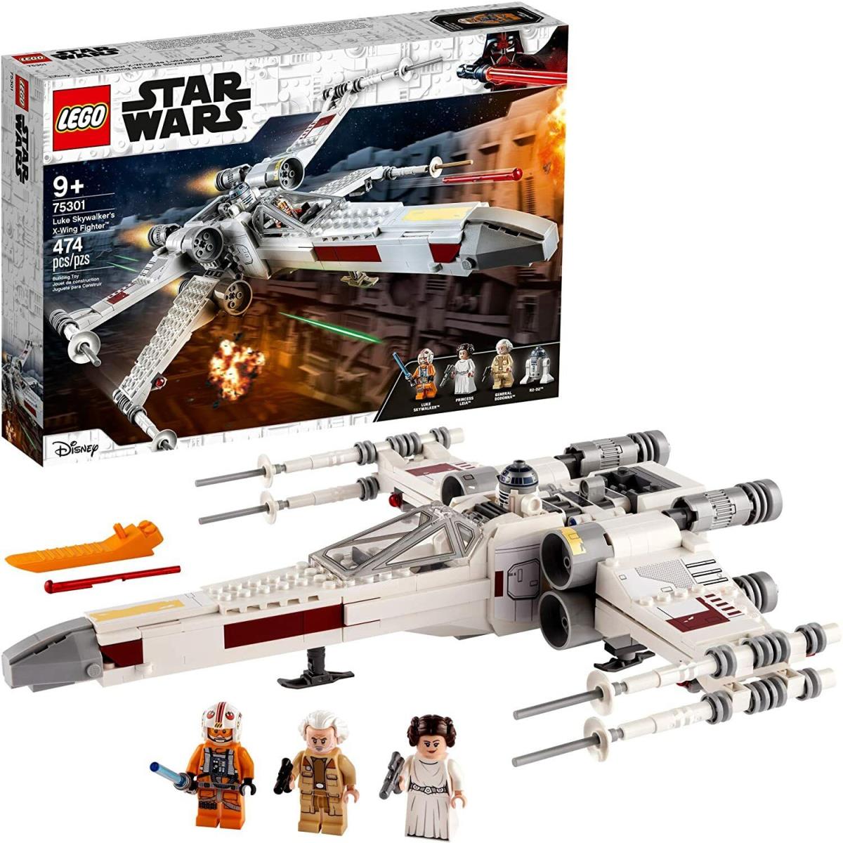 Lego Star Wars Luke Skywalker`s X-wing Fighter Building Play Set 75301