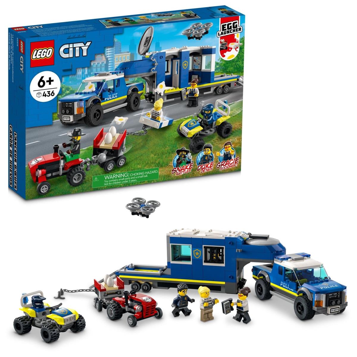 Lego City 60315: Police Mobile Command Truck