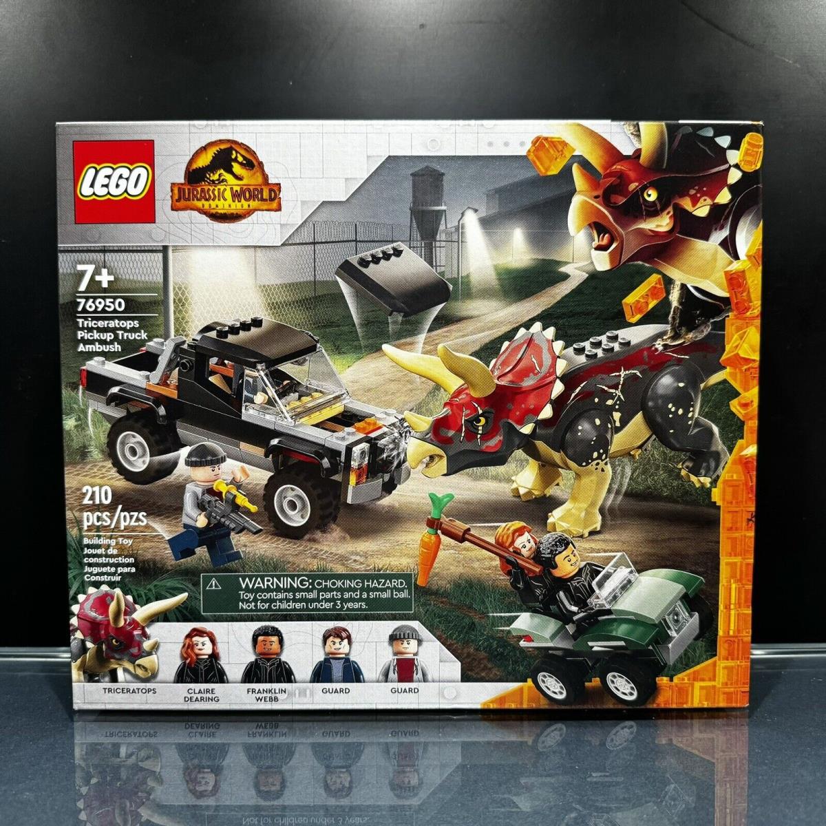 Lego 76950 Jurassic World - Triceratops Pickup Truck Ambush