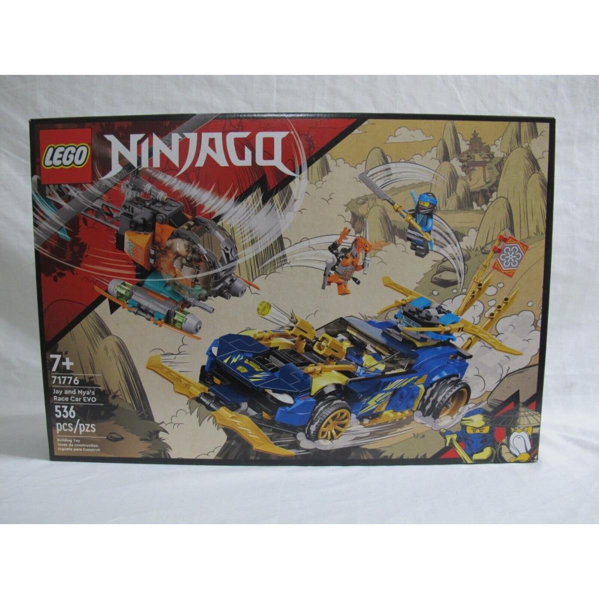 Lego Ninjago 71776 Jay and Nya`s Race Car Evo Building Set