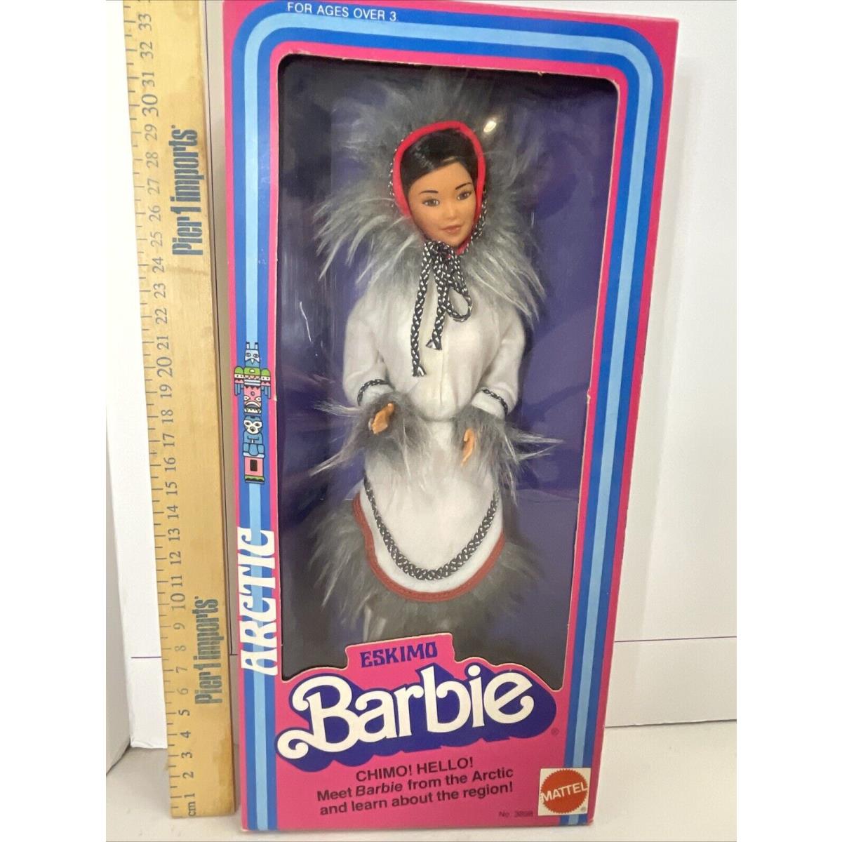 Barbie Dolls of The World Collection Arctic Eskimo 1981 Mattel No.3898 Nrfb