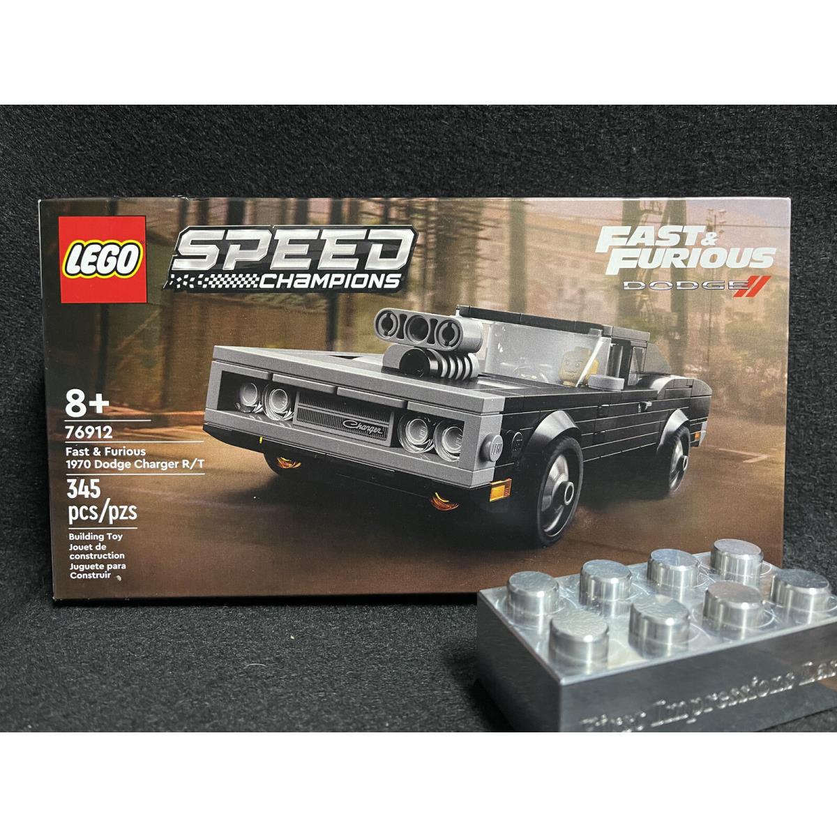 Lego 76912 2022 Speed Champions Fast Furious 1970 Dodge Charger R/t