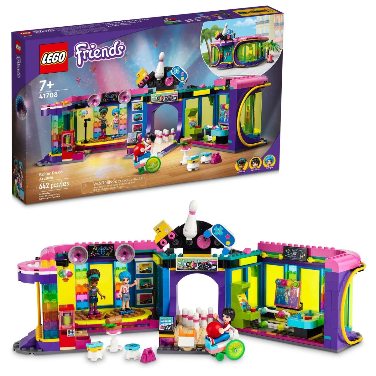 Lego Friends 41708 Roller Disco Arcade /
