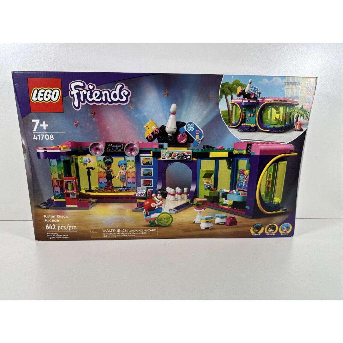 Lego Friends Roller Disco Arcade 41708