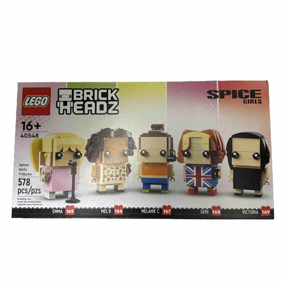 Lego 40548 Brickheadz Spice Girls Tribute 25th Anniversary Set Ship Fast Free