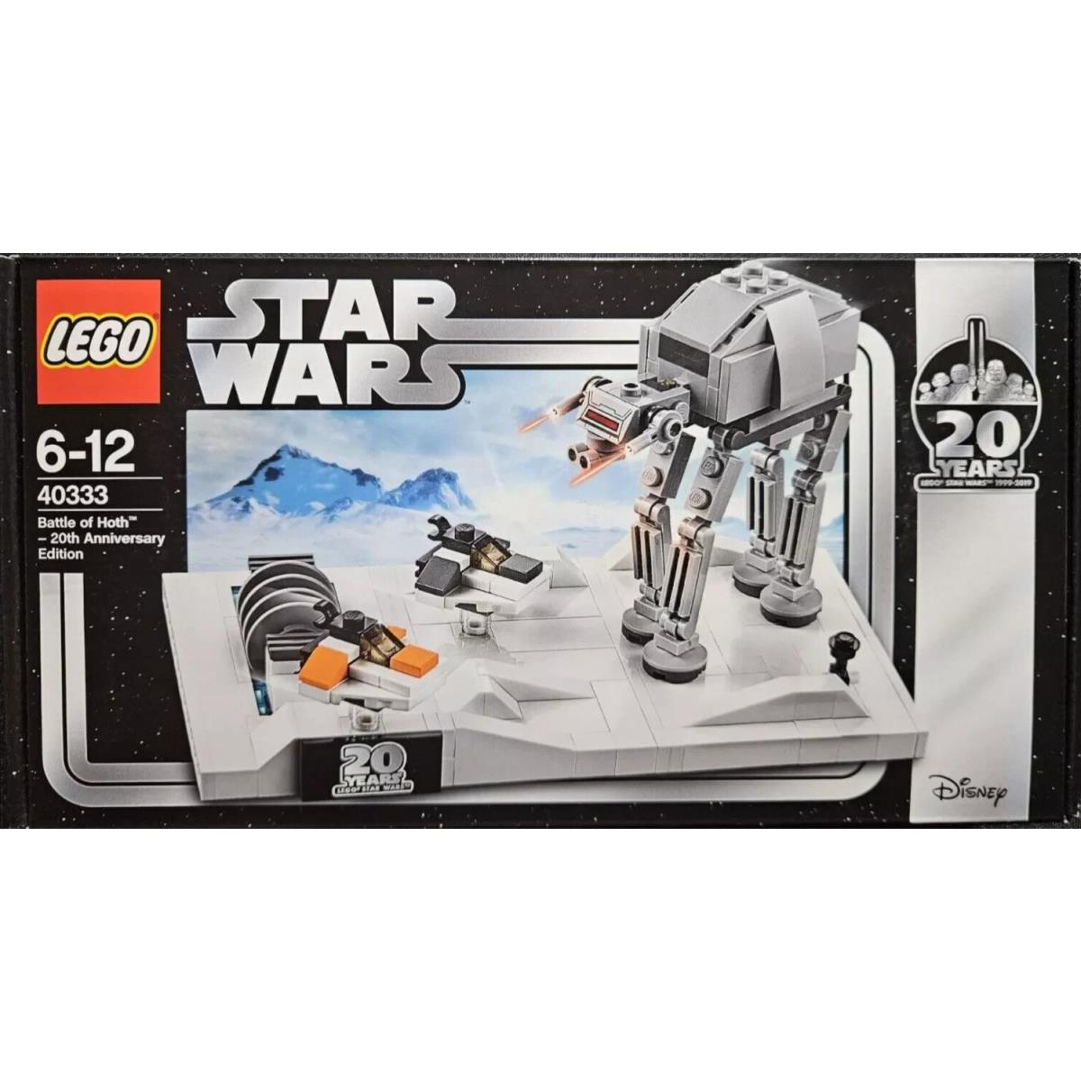 Lego Star Wars Battle of Hoth 20th Anniversary Limited Edition 40333