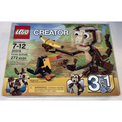 Lego Creator 3in1 31019 Forest Animals