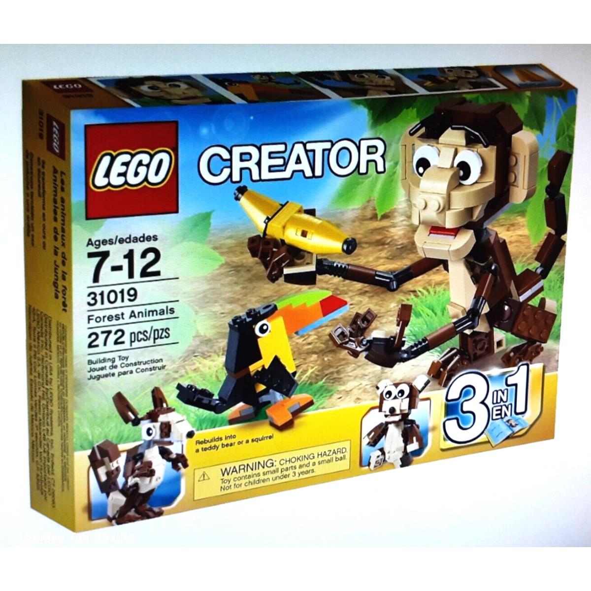 Lego 31019 Creator 3-in-1 Forest Animals