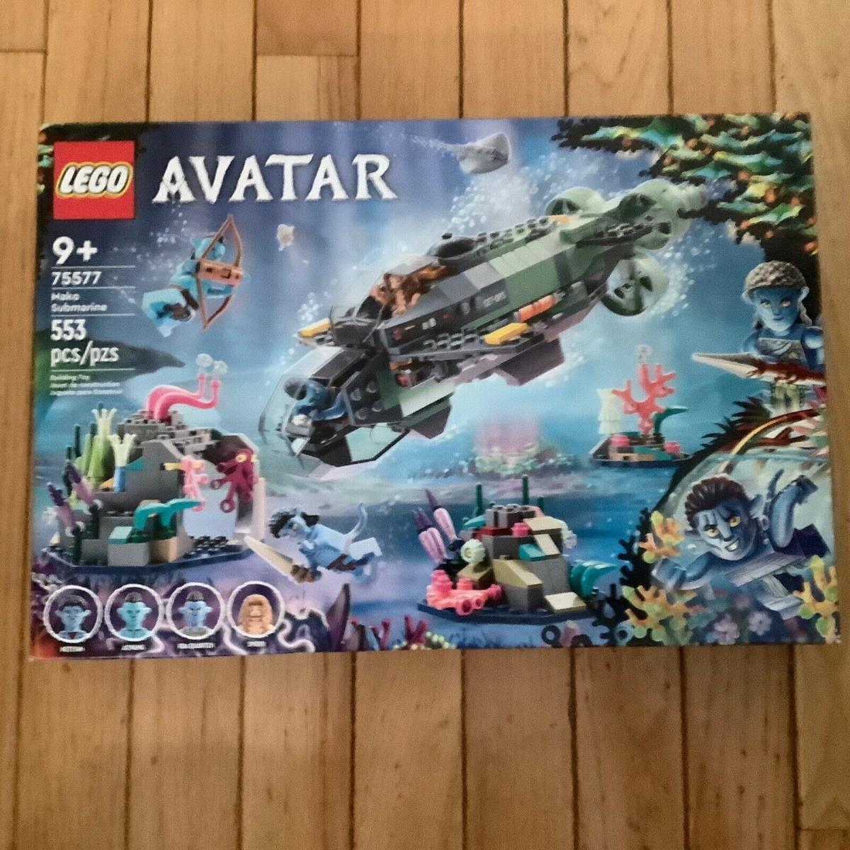 Lego 75577 Avatar Mako Submarine 553 Pieces