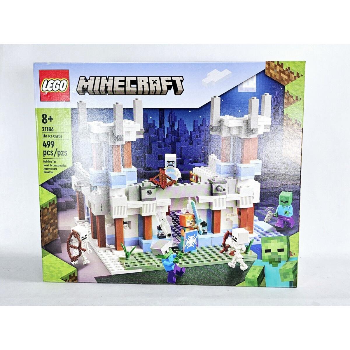 Lego Minecraft The Ice Castle Set 21186