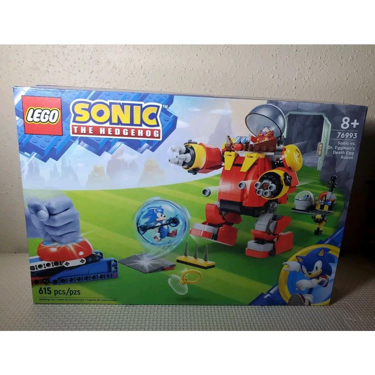 and Lego Sonic: Sonic Vs. Dr. Eggman`s Death Egg Robot 76993