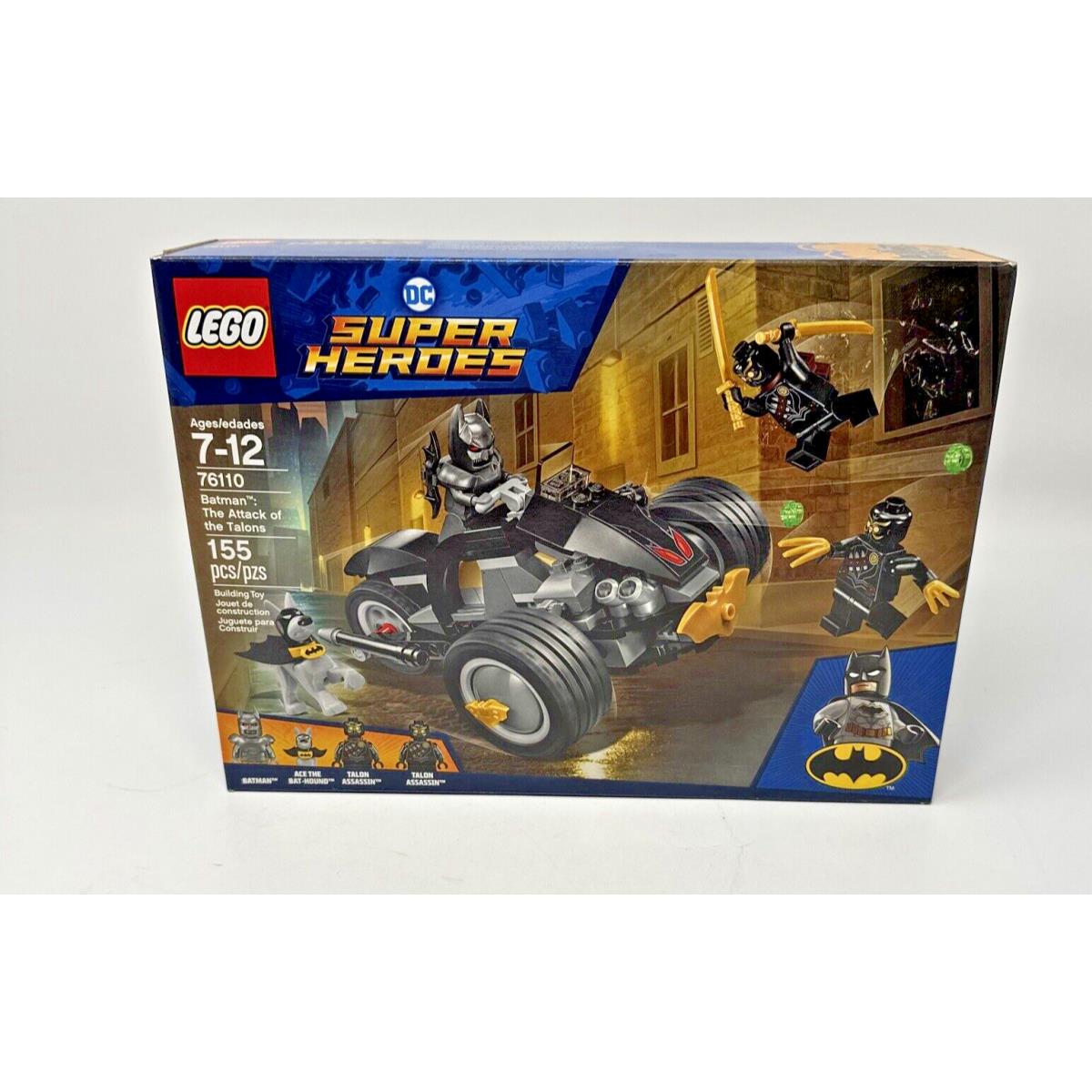 Lego 76110 Batman Attack of The Talons Super Heroes Box