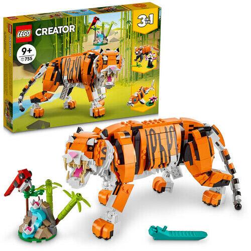 Lego Creator Majestic Tiger 3-in-1 31129 Toy Brick