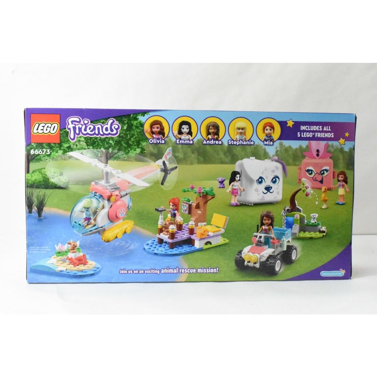 Lego Friends 66673 Walmart Exclusive 4 in 1 Animal Gift Set 431 Pc 41692 41442