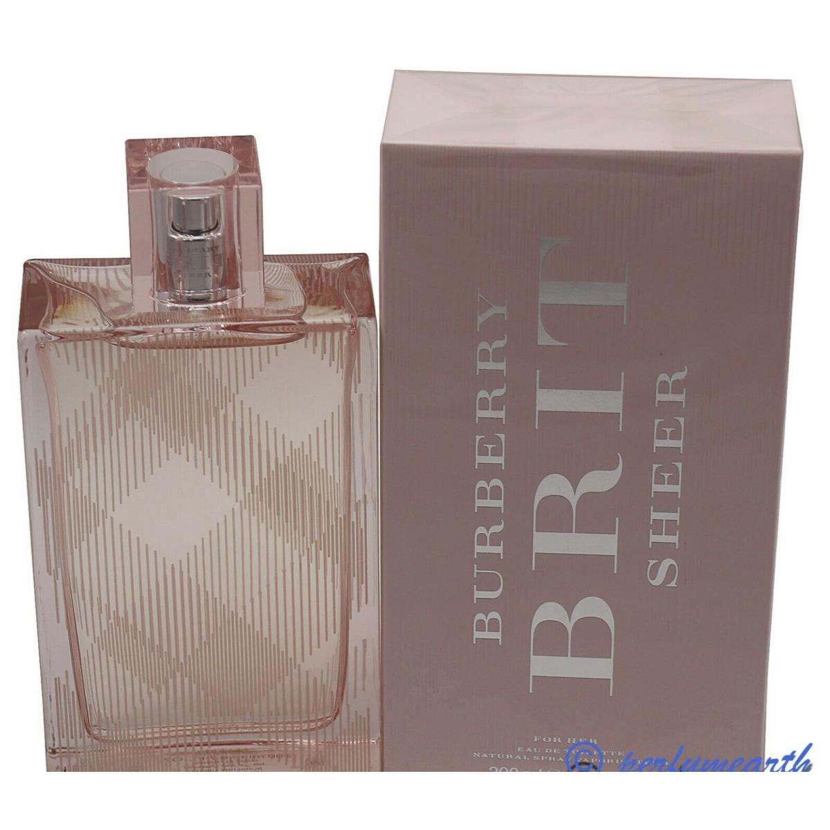 Brit Sheer BY Burberry 3.4/3.3 OZ/100 ML Edt Spray For Women