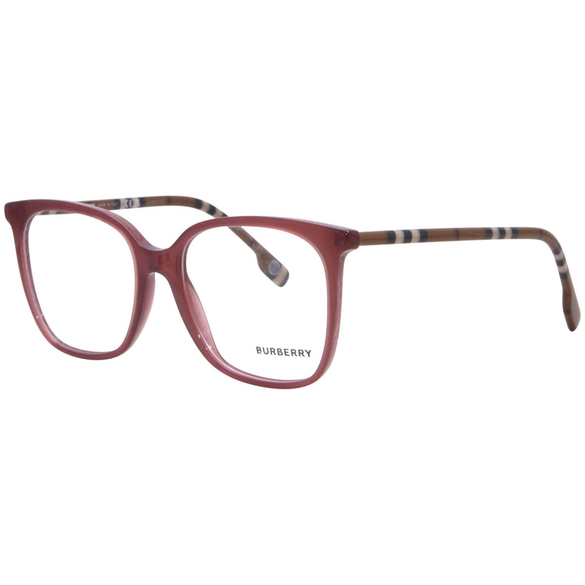 Burberry Louise BE2367 4018 Eyeglasses Women`s Bordeaux Full Rim 52mm