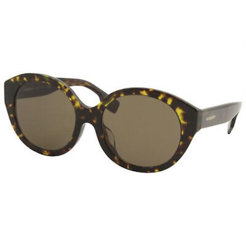 Burberry Women`s BE4304D BE/4302/D 3002/73 Dark Havana Round Sunglasses 55mm