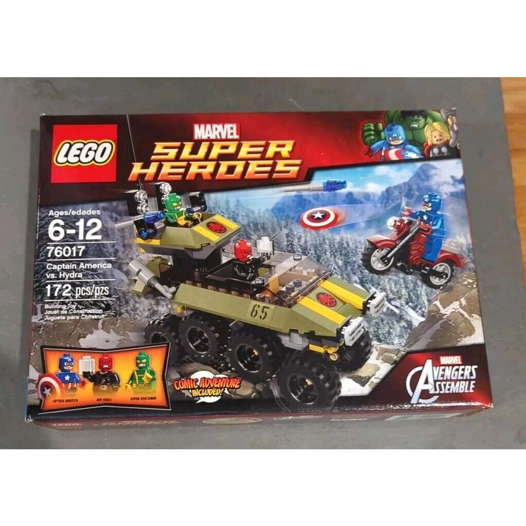 Lego Marvel Super Heroes Captain America Vs. Hydra 76017 Retired