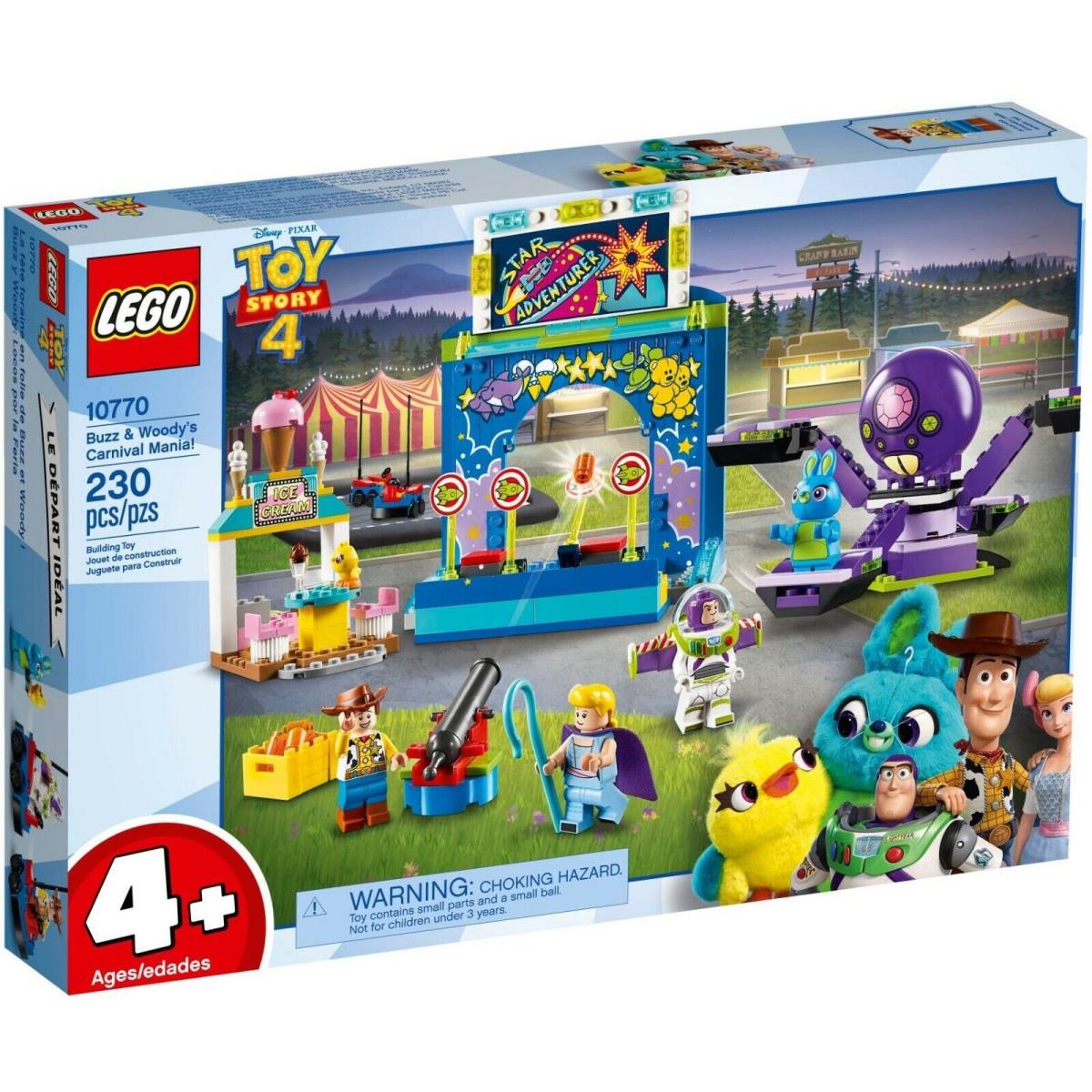 Lego 4+: Buzz Woody`s Carnival Mania Set 10770