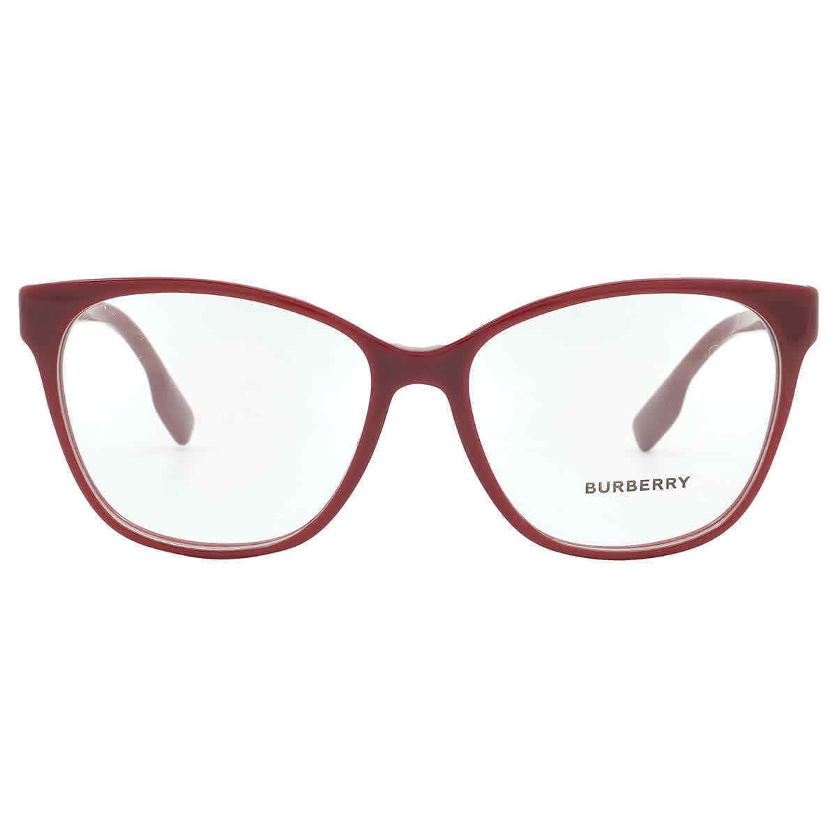 Burberry Caroline Demo Cat Eye Ladies Eyeglasses BE2345 3403 54 BE2345 3403 54