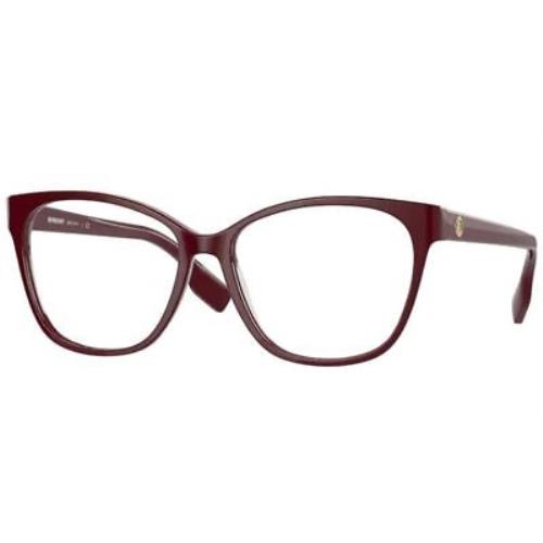 Burberry Eyeglasses BE2345 3403 54mm Bordeaux / Demo Lens