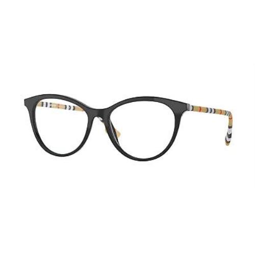 Burberry Eyeglasses BE2326 3853 53mm Black / Demo Lens