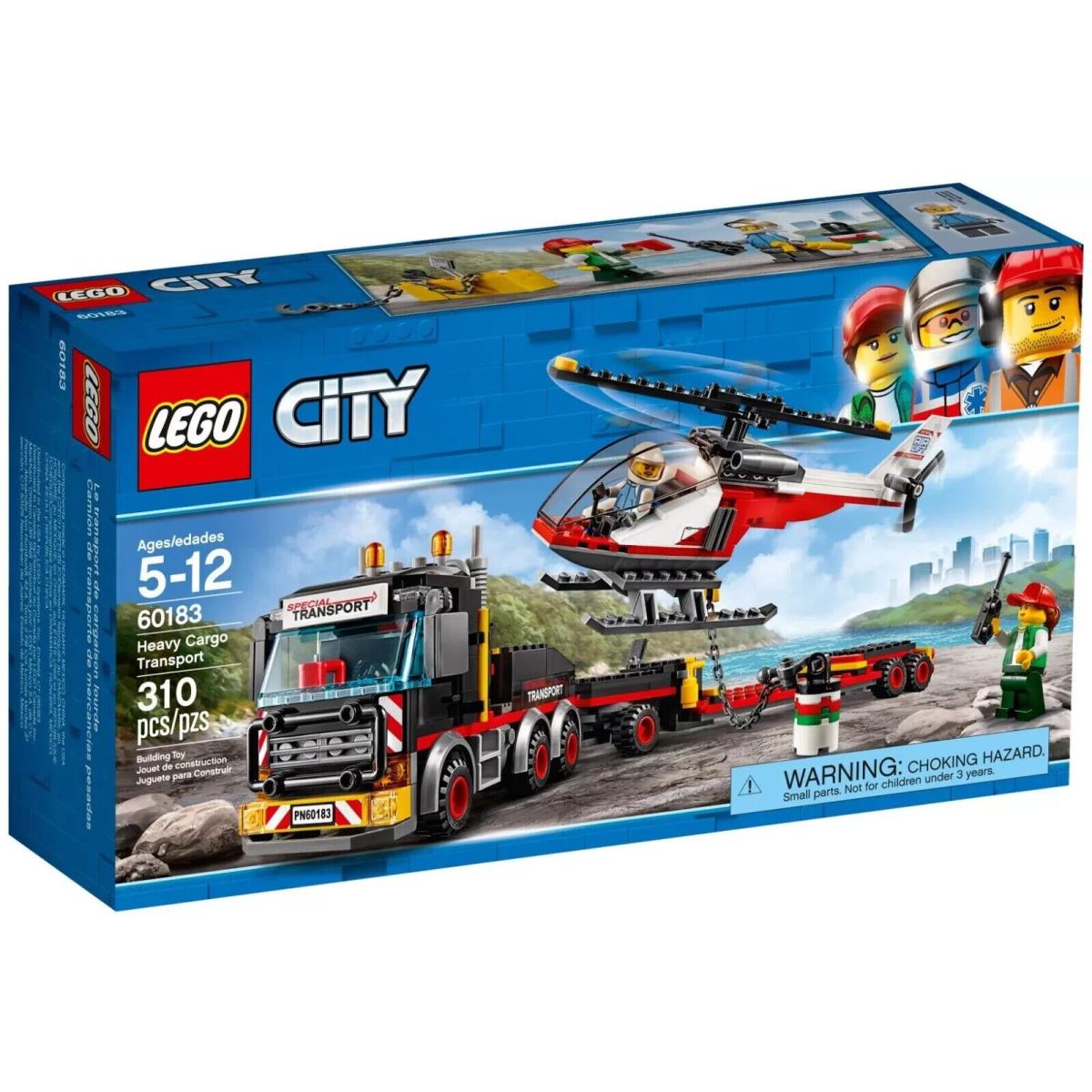 Lego City 60183 Heavy Cargo Transport Building Set 310 Pcs