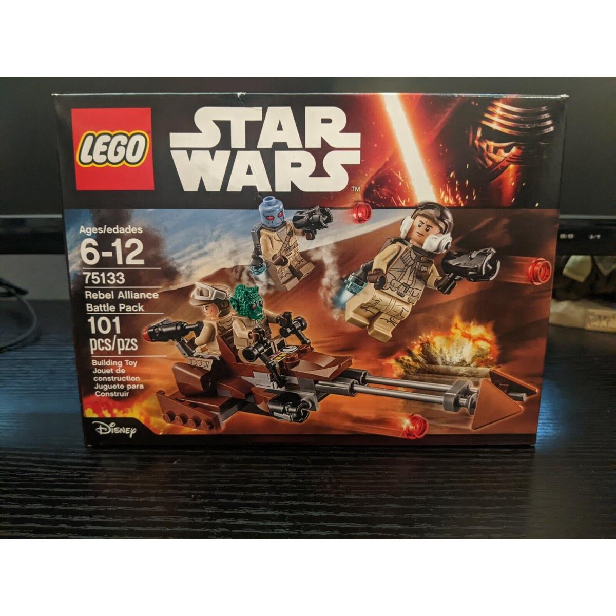 Misb Lego Star Wars Rebel Alliance Battle Pack 75133 Retired Set
