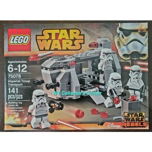 Retired Lego Star Wars Set 75078 Imperial Troop Transport
