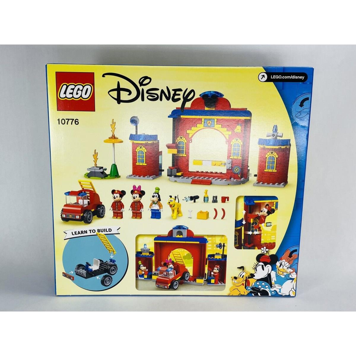 Lego 10776 Disney Mickey and Friends Fire Truck Station Goofy Pluto Minni