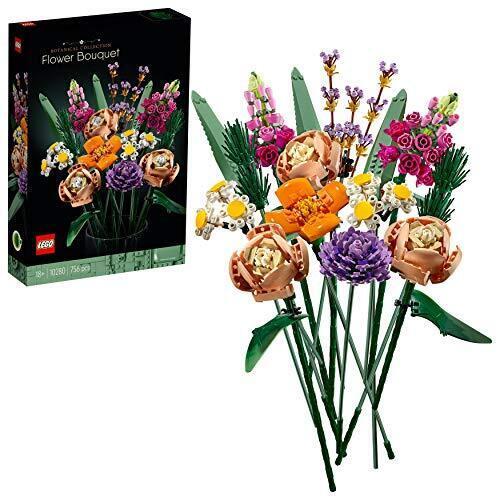 Lego 10280 Flower Bouquet Set For Adults Decorative Home Botanical Collection