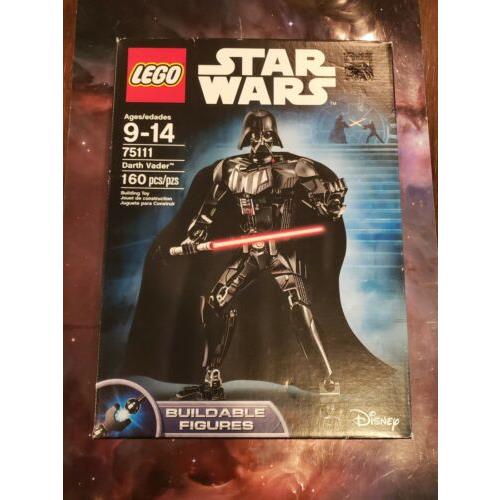 Lego Star Wars 75111 Darth Vader Buildable Figure Box Set - Retired. Read