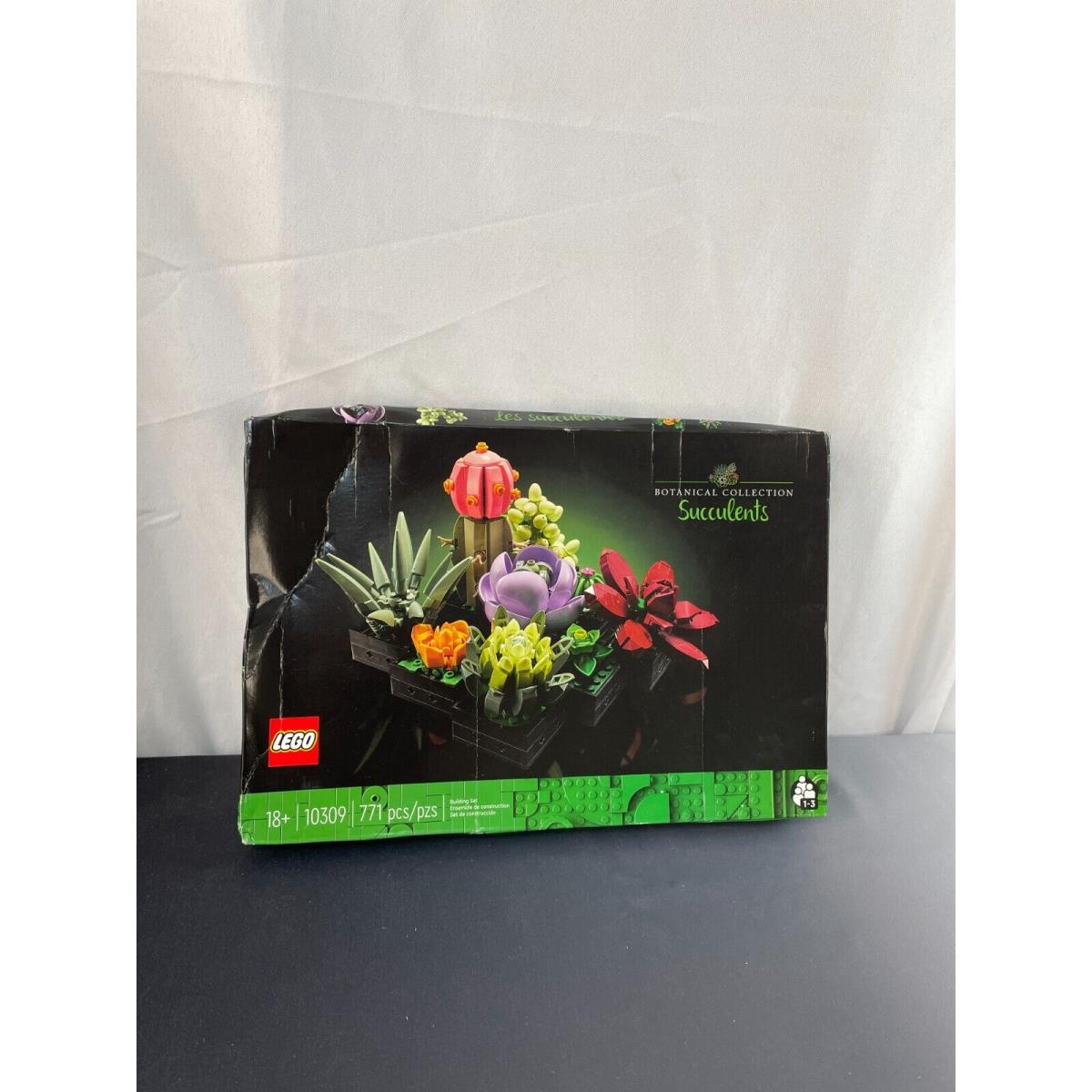 Lego 10309 Botanical Collection Succulents Building Toy Age 18+ 771 Pieces