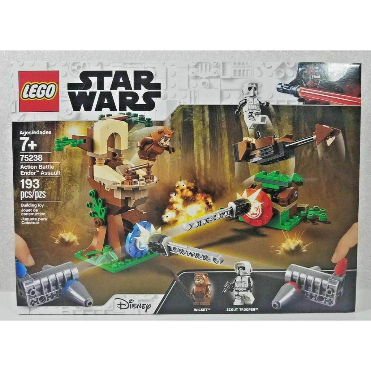 Lego Star Wars Action Battle Endor Assault Set 75238 Retired