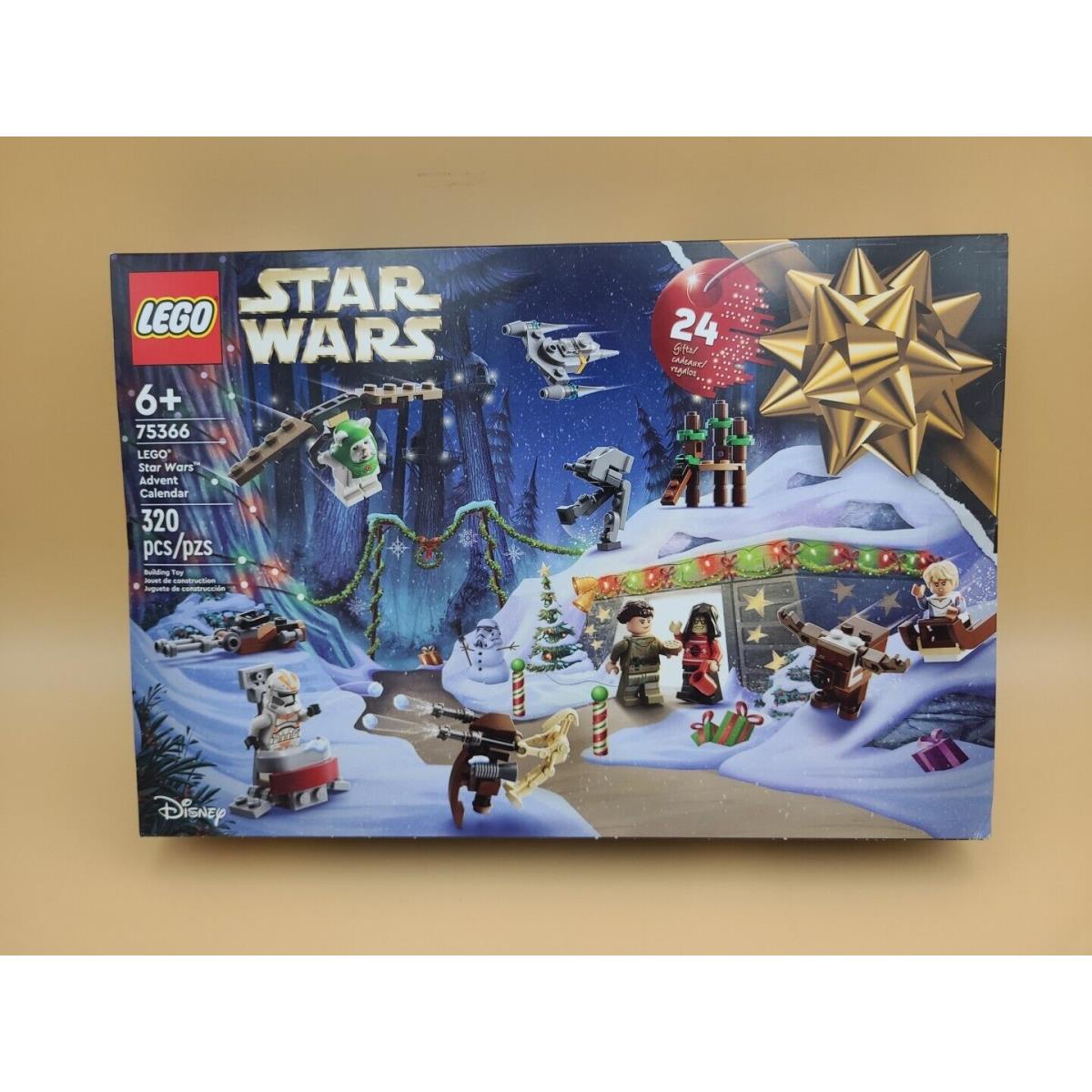 Lego Star Wars 2023 Advent Calendar 75366 Christmas Holiday Kit 320 Pcs