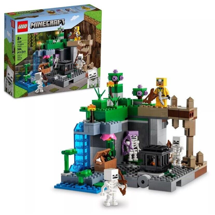 Lego Minecraft The Skeleton Dungeon Set 21189 Construction Toy For Kids