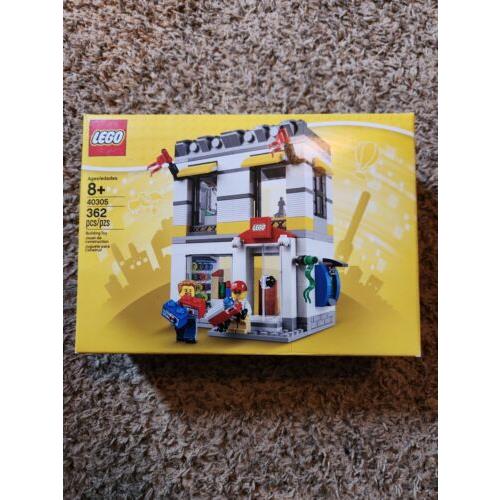 Lego Brand Retail Store Set 40305 with 2 Minifigures